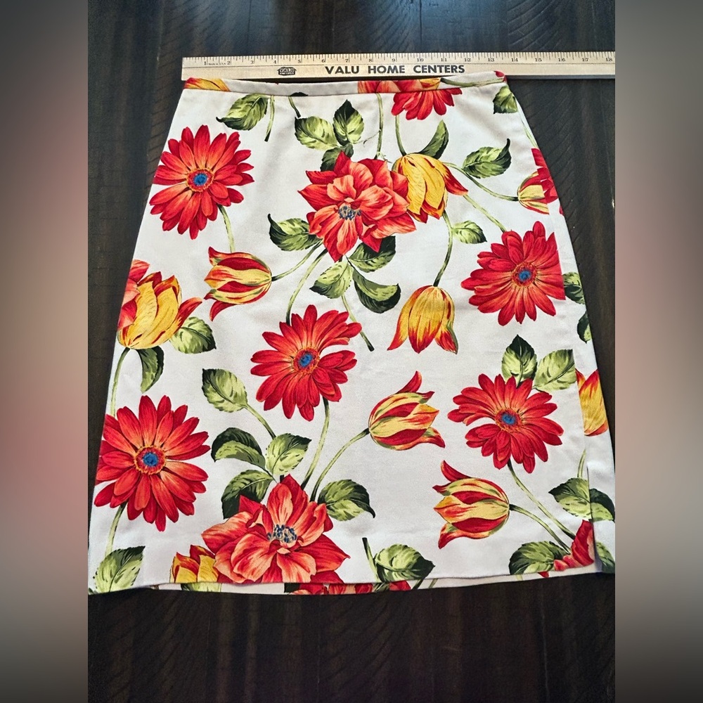 Floral Print Women's A-Line Skirt